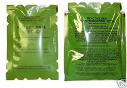 Reactive Skin Decontamination Lotion RSDL - US Military Issue