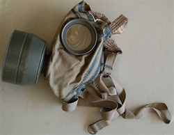 WWII German Army Clora Model 31 Gas Mask Respirator