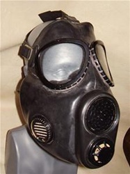 Bulgarian Military PDE-1 Gas Mask and Filter