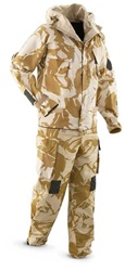 British Army MK IV Desert Camo NBC Suit Size Large