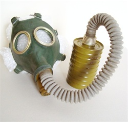 Soviet GP-4 Gas Mask and Filter