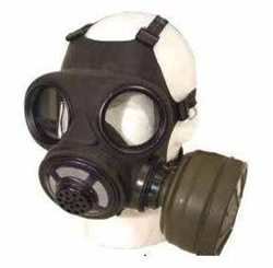 Canadian Military C3 Gas Mask - 40mm Filter Thread