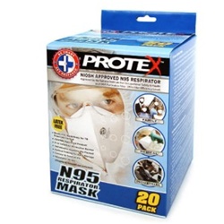 Respiratory H1N1 Virus ProteX N95 Respirator Protection Mask - Army Gas Masks, Inc.