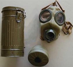 WWII Spanish Degea Gas Mask Respirator